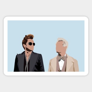 Minimal Good Omens Sticker